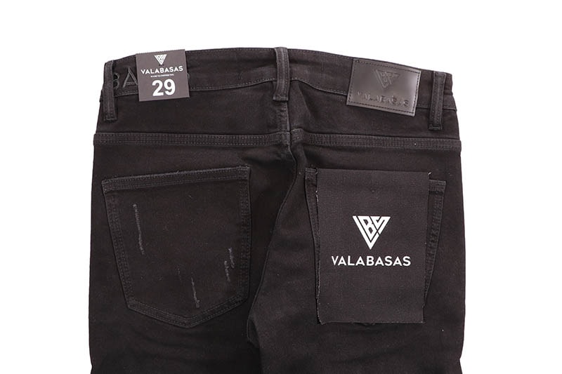 VALABASAS LEADER SKINNY DENIM (VLBS-VJ2-1045:JET BLACK) | Brand