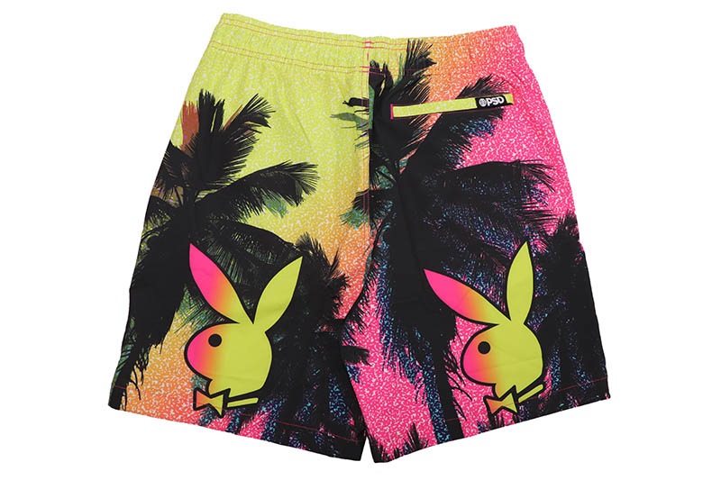 PSD PLAYBOY BEACH CLUB STRETCH SWIM TRUNKS 2261B1002