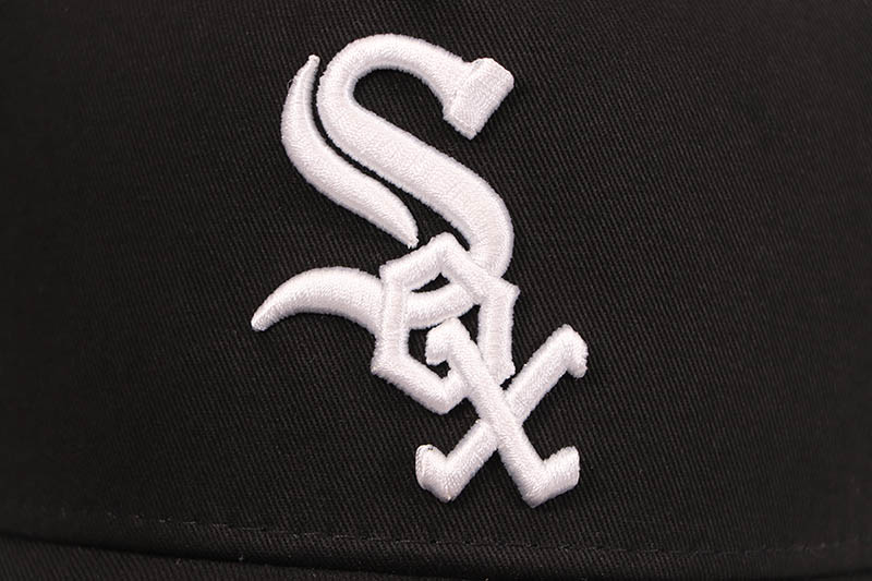 NEW ERA CHICAGO WHITE SOX 2006 WORLD SERIES SIDE PATCH 9FORTY A-FRAME ADJUSTABLE CAP (BLACK) 13328262
