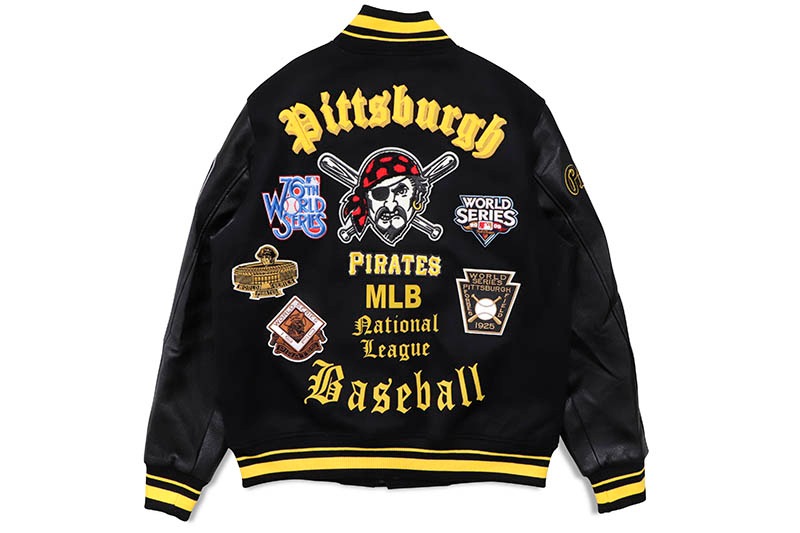 PRO STANDARD PITTSBURGH PIRATES OLD ENGLISH LOGO WOOL VARSITY