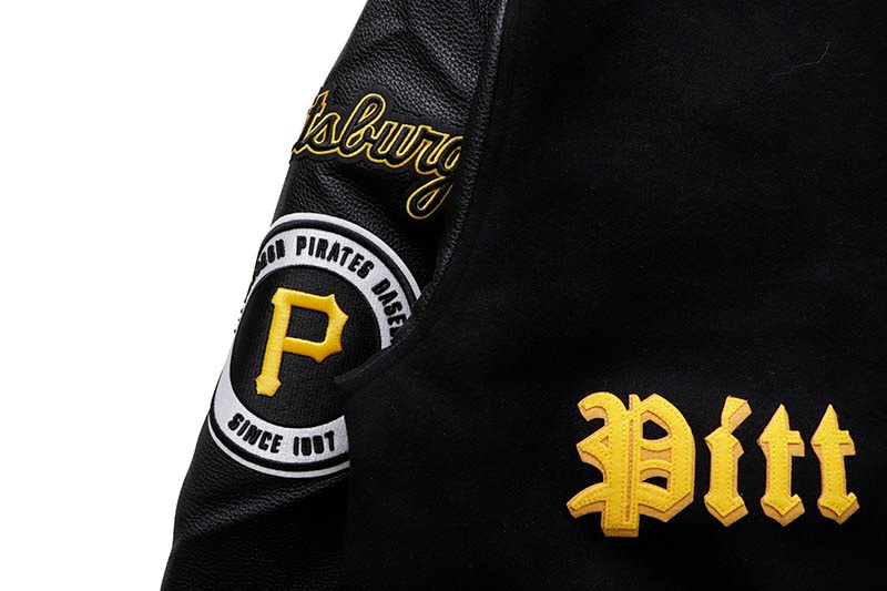 PRO STANDARD PITTSBURGH PIRATES OLD ENGLISH LOGO WOOL VARSITY