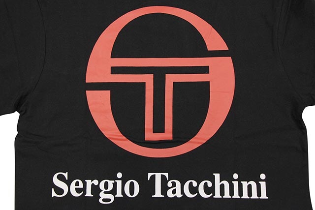 SERGIO TACCHINI LOGO L/S T-SHIRT (TK-9361012/01:BLACK