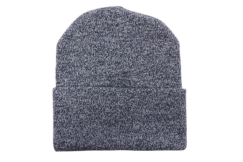 OHSUNG TRADING MADE IN USA BEANIE (MELANGE:NAVY/WHITE)