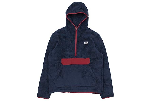 THE NORTH FACE CAMPSHIRE PULLOVER HOODIE (URBAN NAVY/CARDINAL RED)