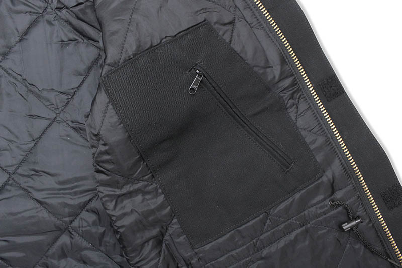 Carhartt DUCK TRADITIONAL ARCTIC QUILT-LINED COAT (C003:BLACK