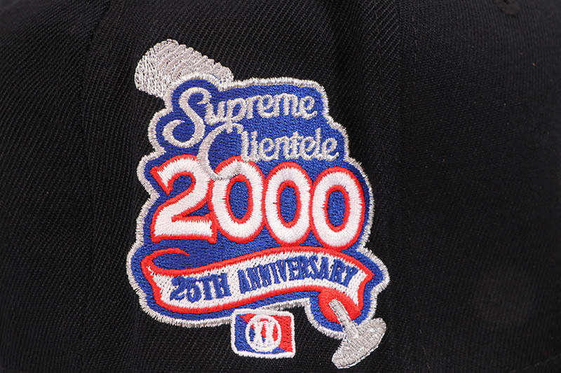 TWNTY TWO SUPREME CLIENTELE 25TH SNAPBACK CAP (BLACK)