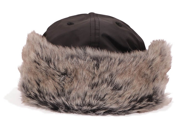 NEW ERA FLIP DOWN WATER REPELLENT 59FIFTY FUR FITTED CAP (BLACK) 14668884