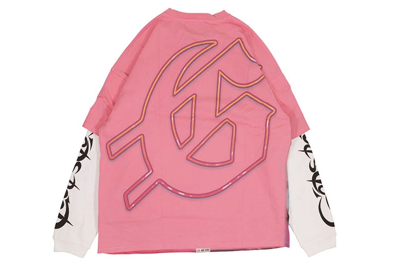 GODSPEED F1 DREAMS LAYERED T-SHIRT (PINK)