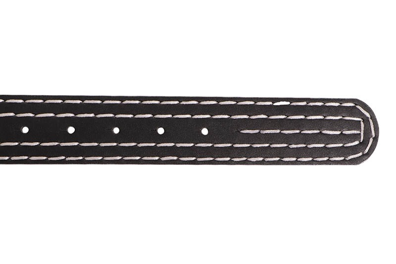 TRUE RELIGION BIG T STITCH BELT (TR301036:BLACK)