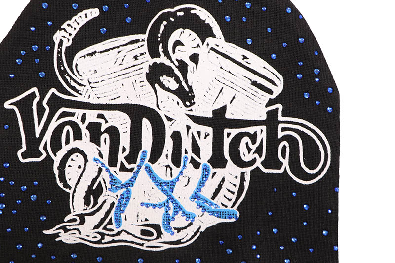 VON DUTCH x YOUNG THUG YSL BEANIE (BLACK)