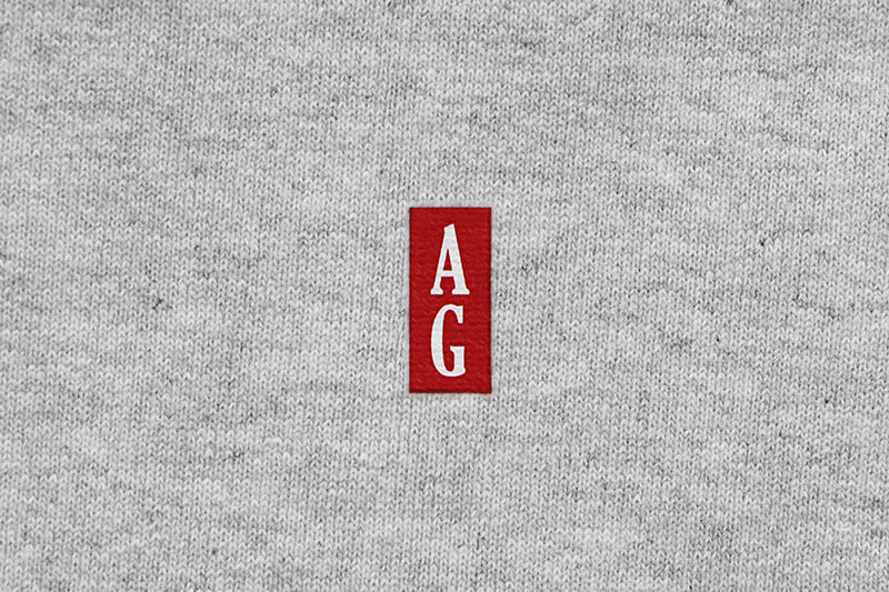 ACAPULCO GOLD AG TAB PRINT SWEAT PANTS (ASH GREY)