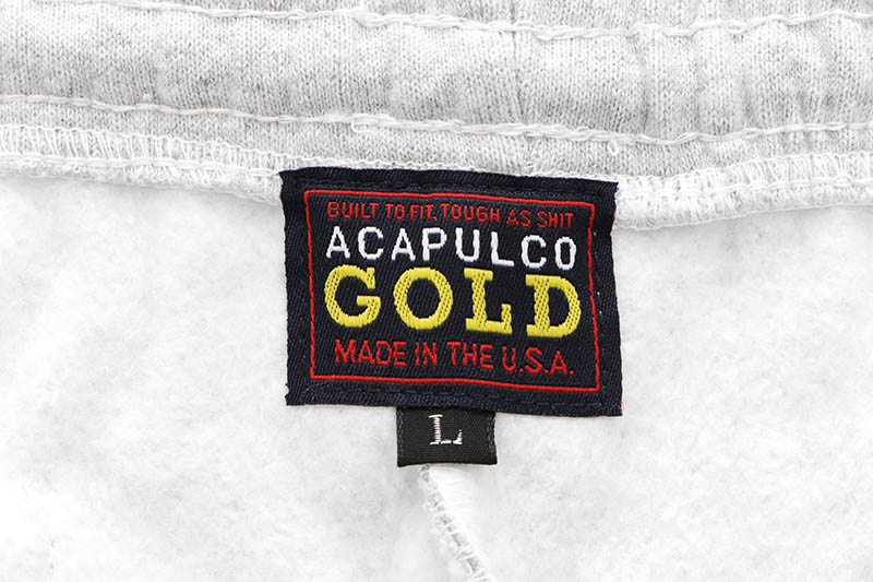 ACAPULCO GOLD AG TAB PRINT SWEAT PANTS (ASH GREY)