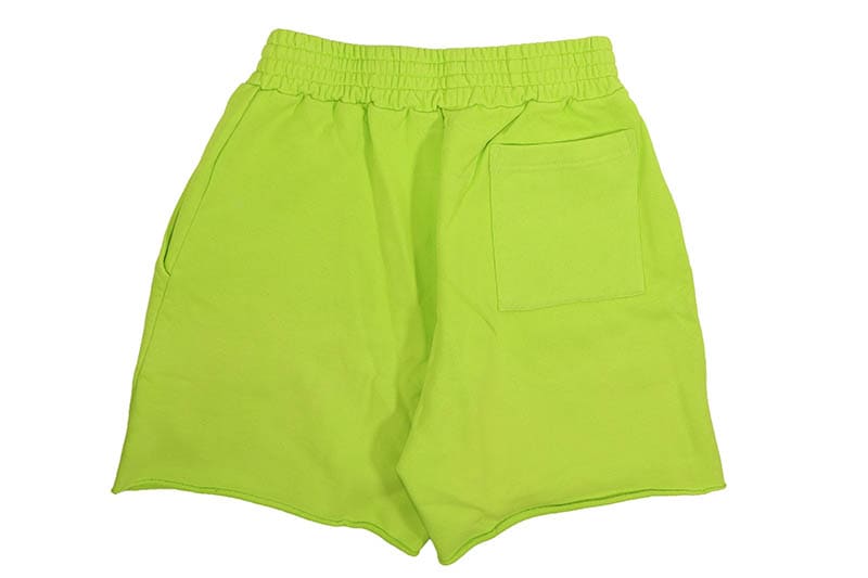 SP5DER OG WEB V2 SWEAT SHORTS (ACID GREEN)