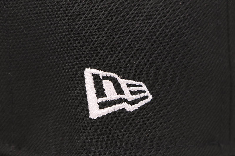 NEW ERA LOS ANGELES DODGERS 59FIFTY FITTED CAP (BLACK/BLACK/WHITE OUTLINE) 14525223
