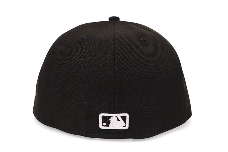 NEW ERA LOS ANGELES DODGERS 59FIFTY FITTED CAP (BLACK/BLACK/WHITE OUTLINE) 14525223