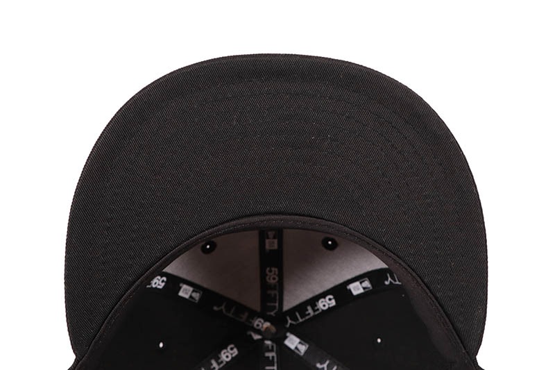 NEW ERA LOS ANGELES DODGERS 59FIFTY FITTED CAP (BLACK/BLACK/WHITE OUTLINE) 14525223