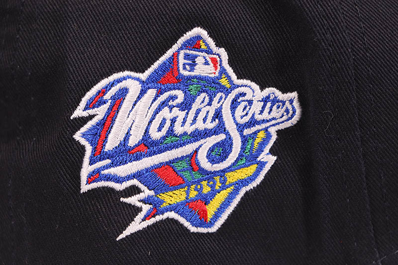NEW ERA NEW YORK YANKEES 1999 WORLD SERIES SIDE PATCH 9FORTY A-FRAME ADJUSTABLE CAP (NAVY) 13328259