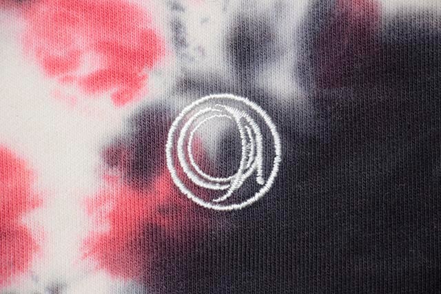 COOGI CUT & SEW TIE DYE HOODY (CG65920:BLACK/RED TYE DYE)