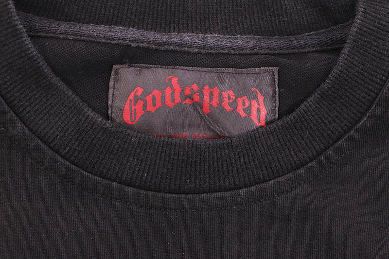 GODSPEED AGYAL LAYERED T-SHIRT (BLACK WASH)