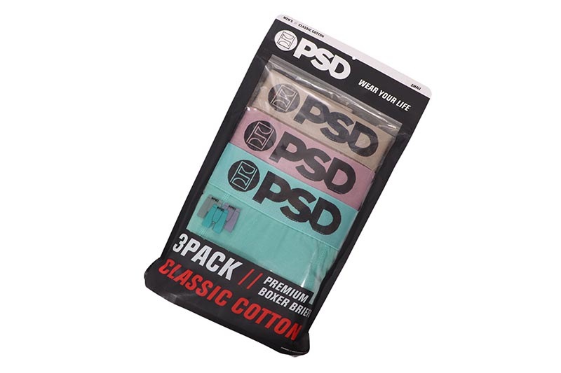 PSD SOLIDS 3 PACK - ESSENTIAL BOXERS BRIEFS (124180134:MULTI)