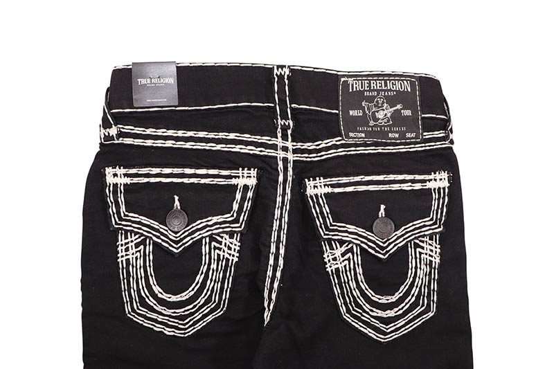TRUE RELIGION RICKY SUPER QT FLAP STRAIGHT JEAN 30