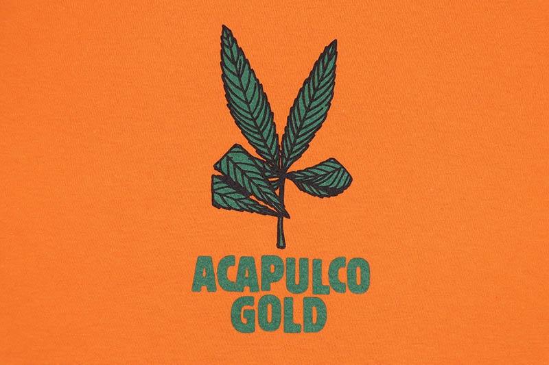 ACAPULCO GOLD GIVE PEACE A CHANCE T-SHIRTS (ORANGE)