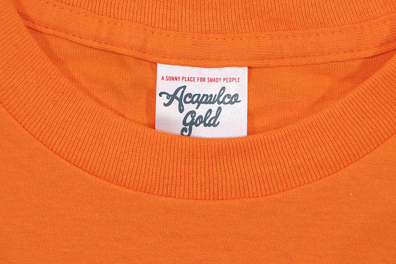 ACAPULCO GOLD GIVE PEACE A CHANCE T-SHIRTS (ORANGE)
