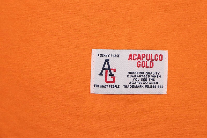 ACAPULCO GOLD GIVE PEACE A CHANCE T-SHIRTS (ORANGE)