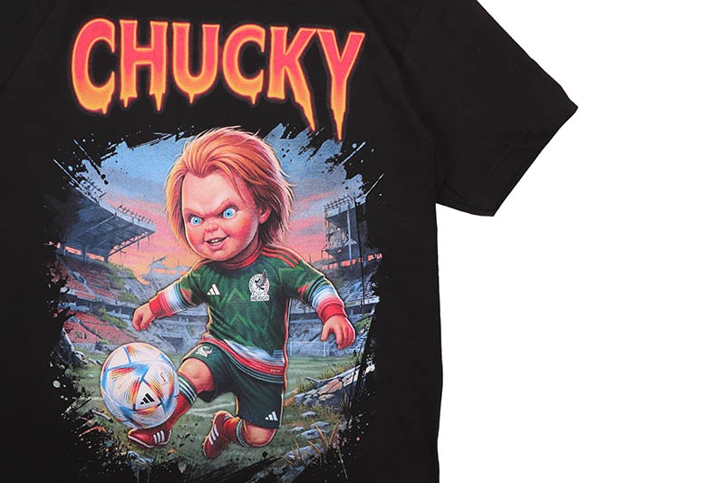 HOUSE OF TEES CHUCKY IN MEXICO T-SHIRT (BLACK)