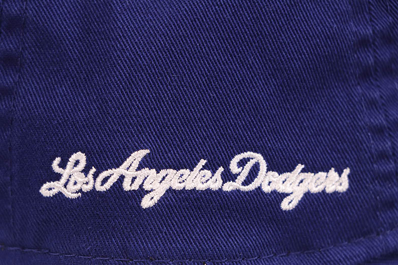 NEW ERA LOS ANGEKLES DODGERS SIDE PATCH 9TWENTY ADJUSTABLE CAP (DARK ROYAL) 14388719