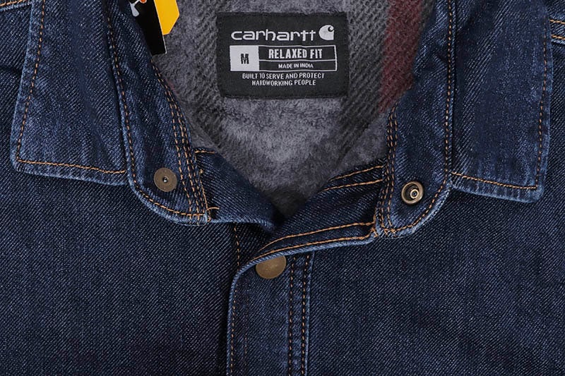 Denim Jacket Carhartt Denim Shirt With Snaps Carhartt WIP Salinac