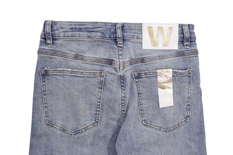 W BY WAIMEA BAGGY DENIM PANTS(M8226D:BLUE WASH)