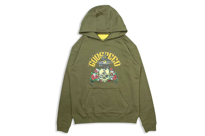GODSPEED NEW YORK ASCEND HOODIE (OLIVE GREEN)
