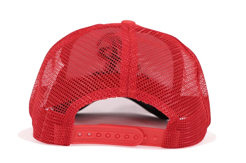 REASON CLOTHING ATLANTA EMBROIDERY TRUCKER HAT (F513:RED)