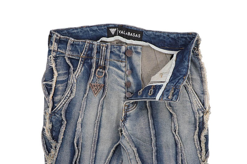 VALABASAS 装飾付きストレートデニム VALABASAS｜公式取扱店｜WALKIN' STORE | WALKIN STORE WEB SHOP