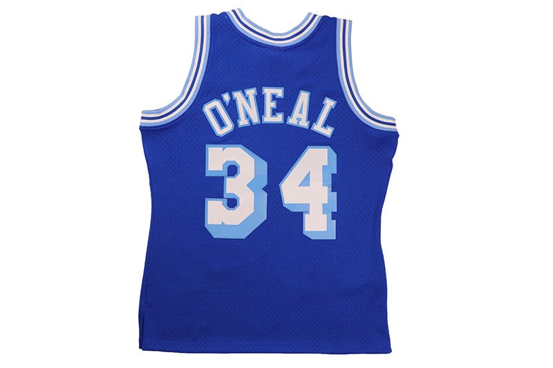 MITCHELL & NESS SWINGMAN JERSEY (LOS ANGELES LAKERS/THROWBACK/SHAQUILLE O'NEAL/#34/1996-97:ROYAL) SMJYAC18013