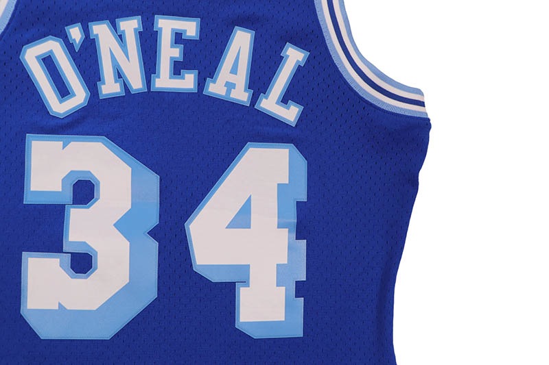 MITCHELL & NESS SWINGMAN JERSEY (LOS ANGELES LAKERS/THROWBACK/SHAQUILLE O'NEAL/#34/1996-97:ROYAL) SMJYAC18013