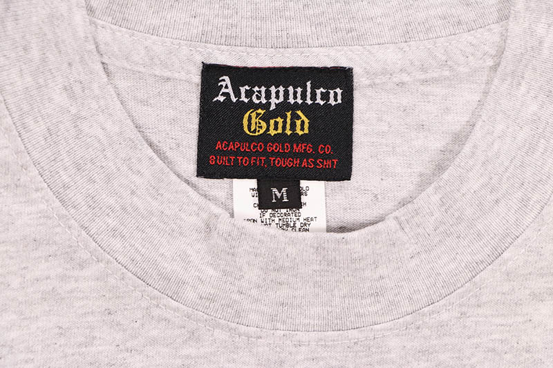 ACAPULCO GOLD BIG POPPA TEE (ASH)