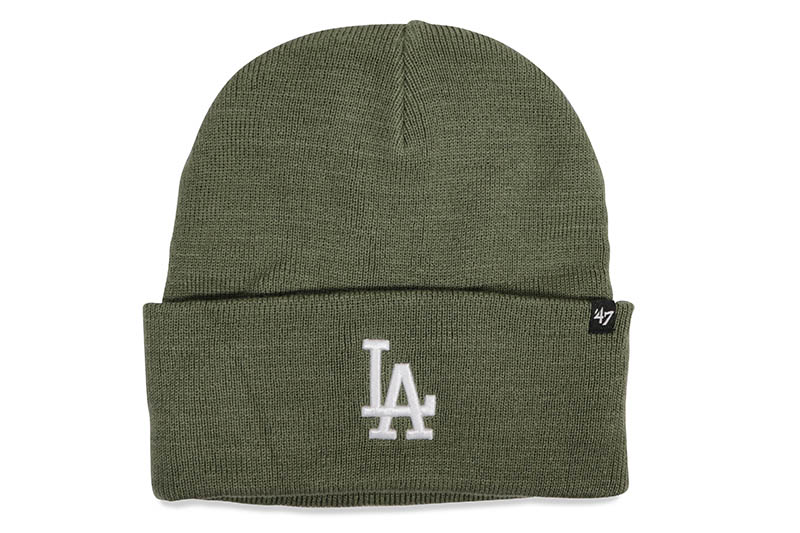 '47 LOS ANGELES DODGERS HAYMAKER CUFF KNIT (B-HYMKR12ACE-MSA:MOSS)