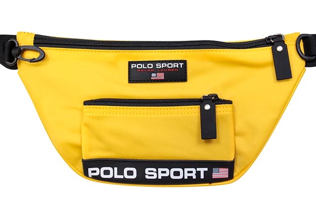 POLO SPORT NYLON WAIST PACK (405749441007:YELLOW)