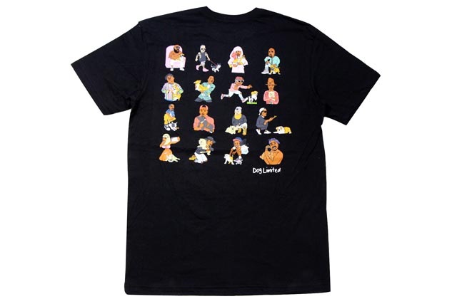 グランジ】1JINN STUDIO Dog & Cat ラウンドTシャツ