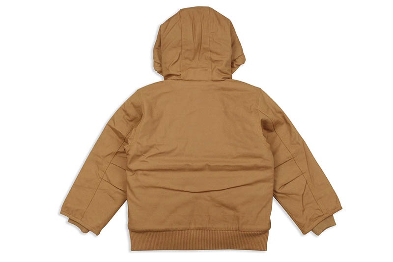 Carhartt FLANNEL QUILT LINED ACTIVE JACKET (CP8545 D15/210:CARHARTT BROWN)