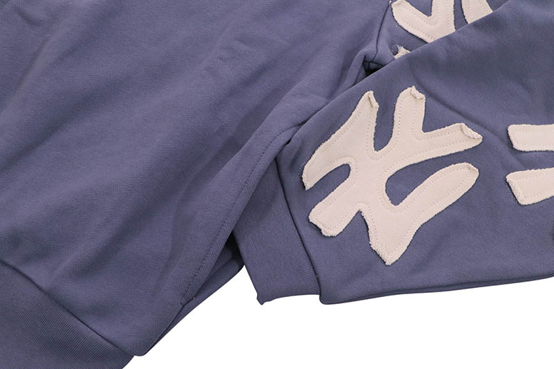 RED LETTERS NOT NY LOVERS SCATTERED ZIP UP HOODIE (NAVY) | Brand