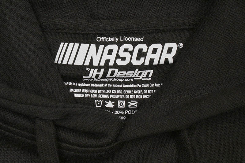 JH Design ROSS CHASTAIN McDonald's 2021 NASCAR HOODIE (RCH9P3MC21:BLACK)