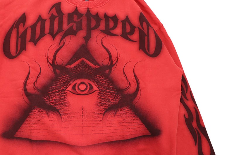 GODSPEED E.O.P SWEATSHIRT (RED)