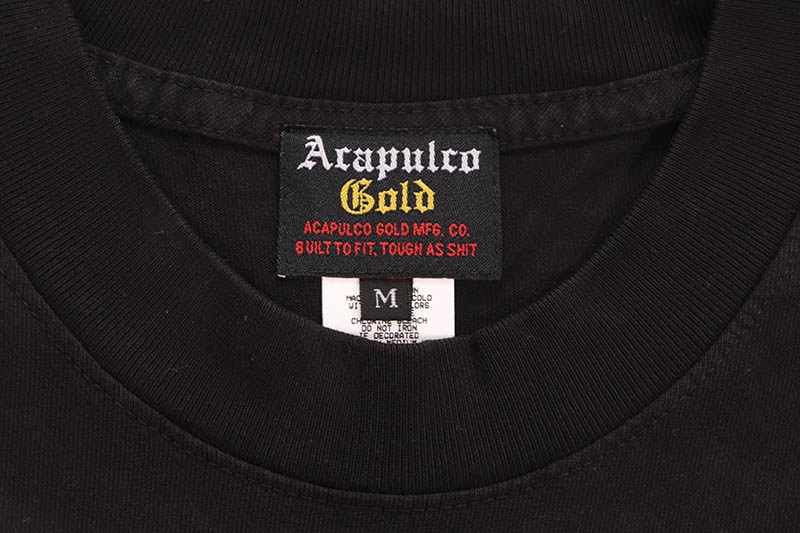 ACAPULCO GOLD BIG POPPA TEE (BLACK)