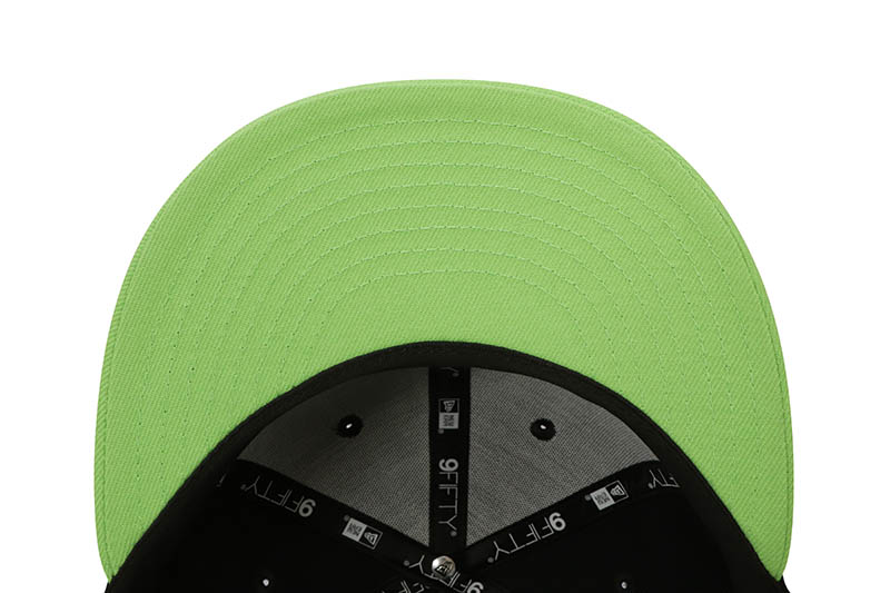 NEW ERA TOKYO YAKULT SWALLOWS 9FIFTY SNAPBACK CAP (NAVY/LIME GREEN