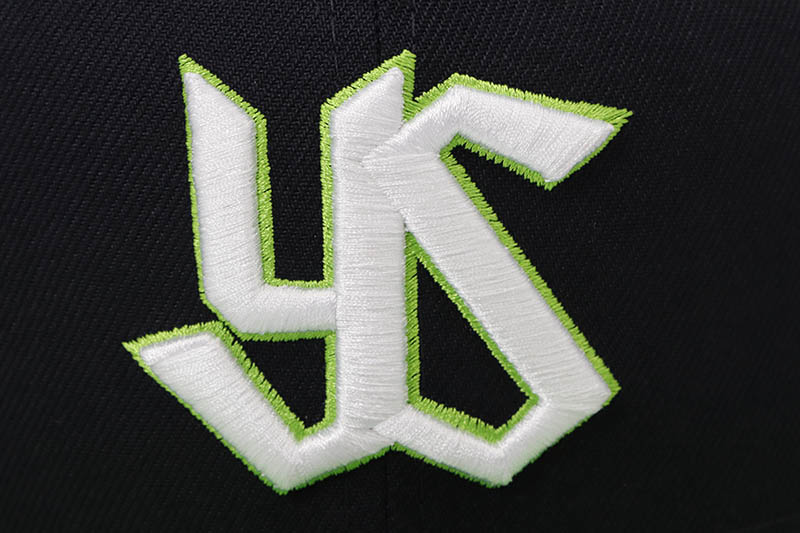 NEW ERA TOKYO YAKULT SWALLOWS 9FIFTY SNAPBACK CAP (NAVY/LIME GREEN