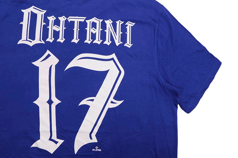 MR CARTOON DODGERS SHOHEI OHTANI TEE 青 Shohei Ohtani - LA Dodgers x MC Blue T-Shirt – Toons Mart
