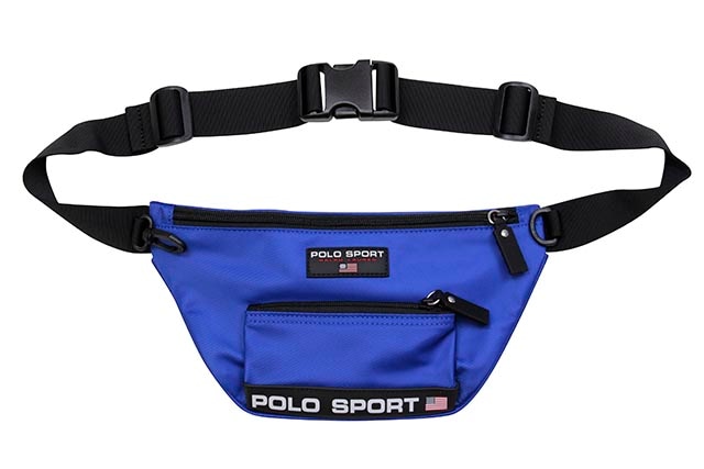 POLO SPORT NYLON WAIST PACK (405749441004:ROYAL)